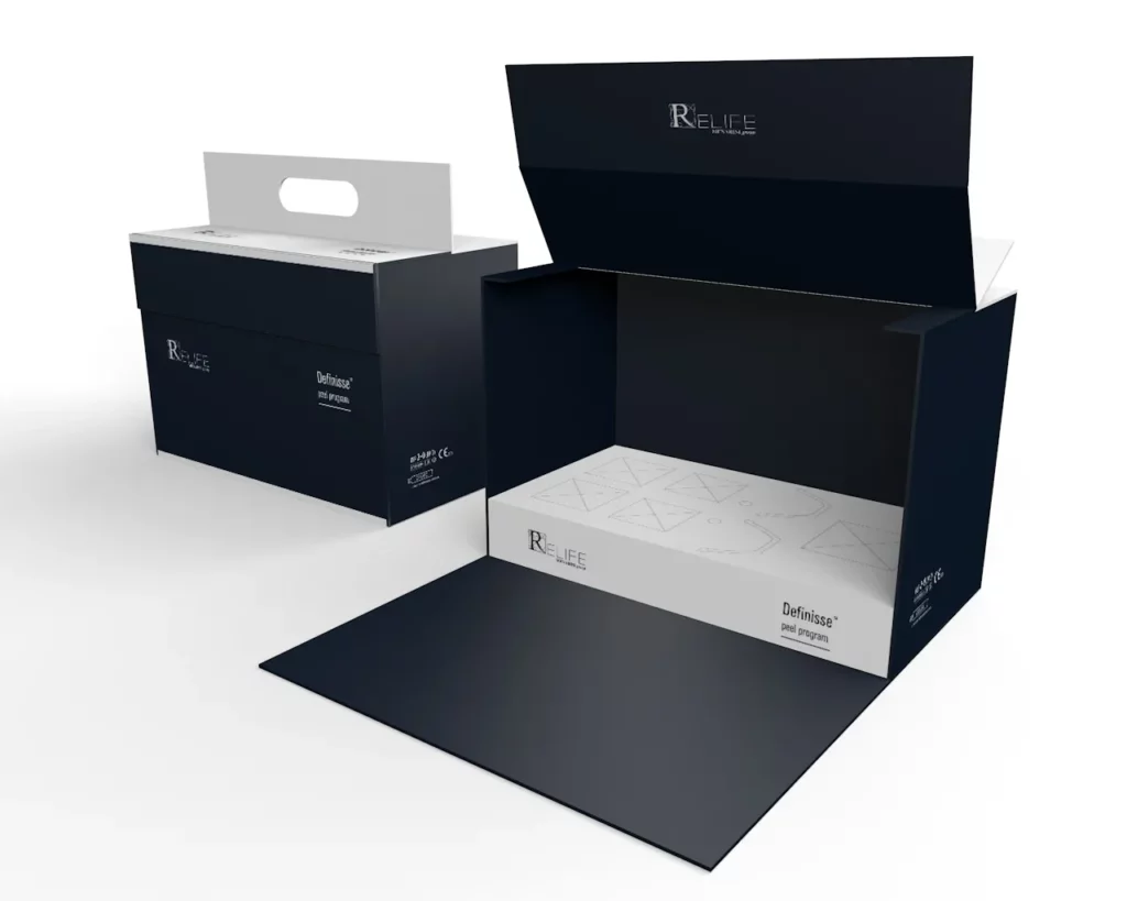 Render 3D packaging farmaceutico - gdebanos