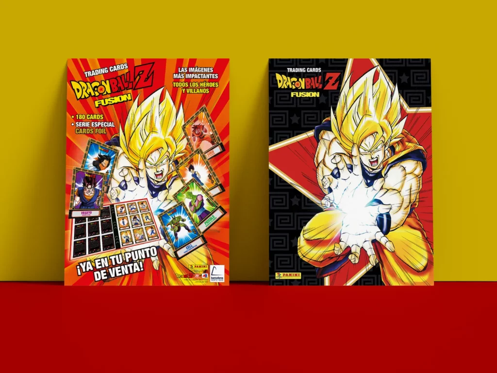 Layout grafico per album di figurine e trading cards - Progetto editoriale Licensing