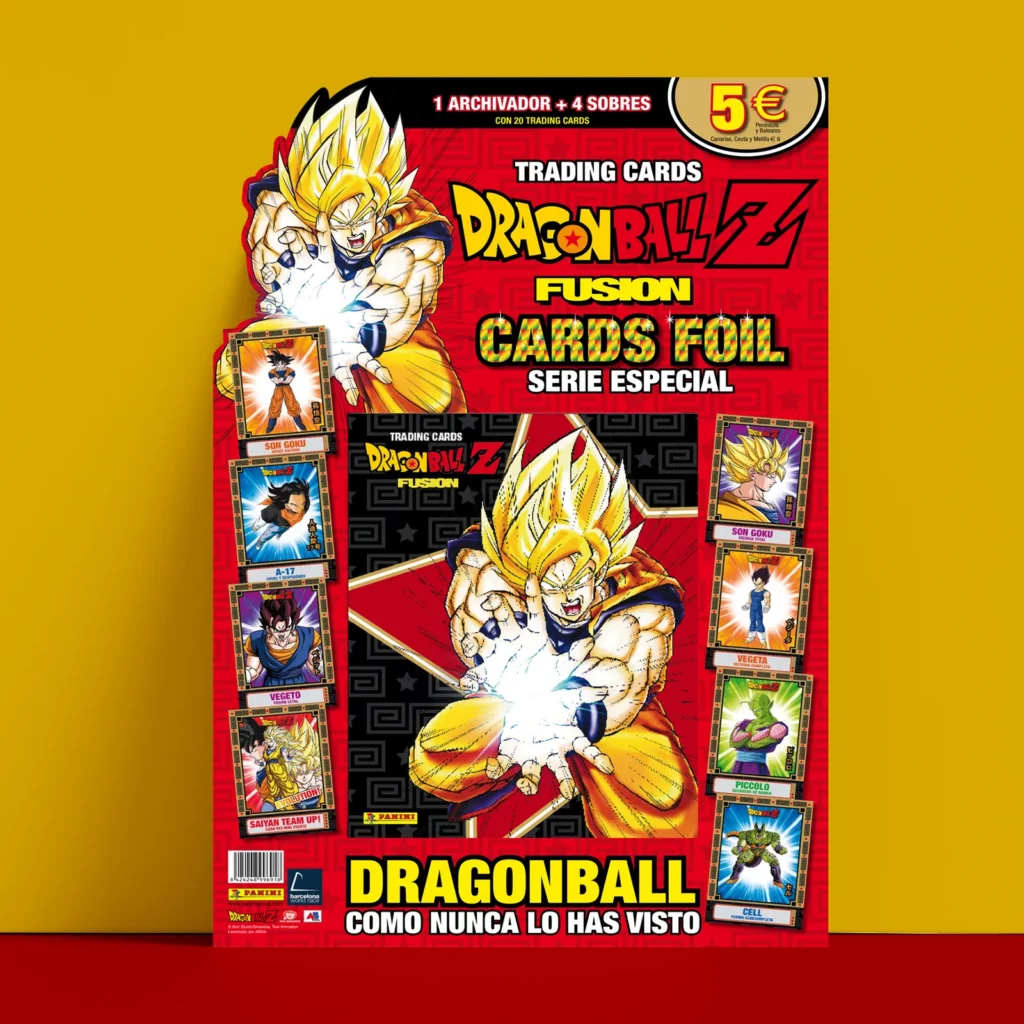 Layout grafico per album di figurine e trading cards - Progetto editoriale Licensing