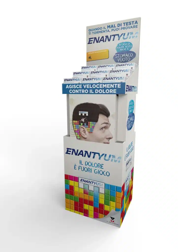 Render 3D display farmaceutico - gdebanos