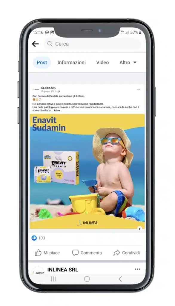 Social media design per brand Pharma e Cosmetics - gdebanos
