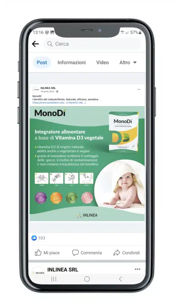 Social media design per brand Pharma e Cosmetics - gdebanos