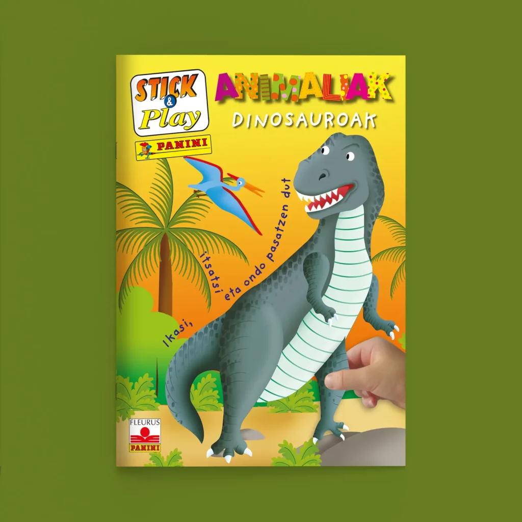 Layout grafico per album di figurine - Progetto editoriale Licensing