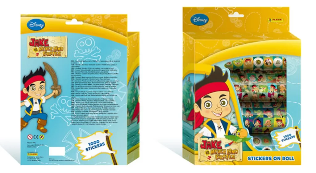 Layout grafico per stickers - Progetto editoriale Licensing - gdebanos