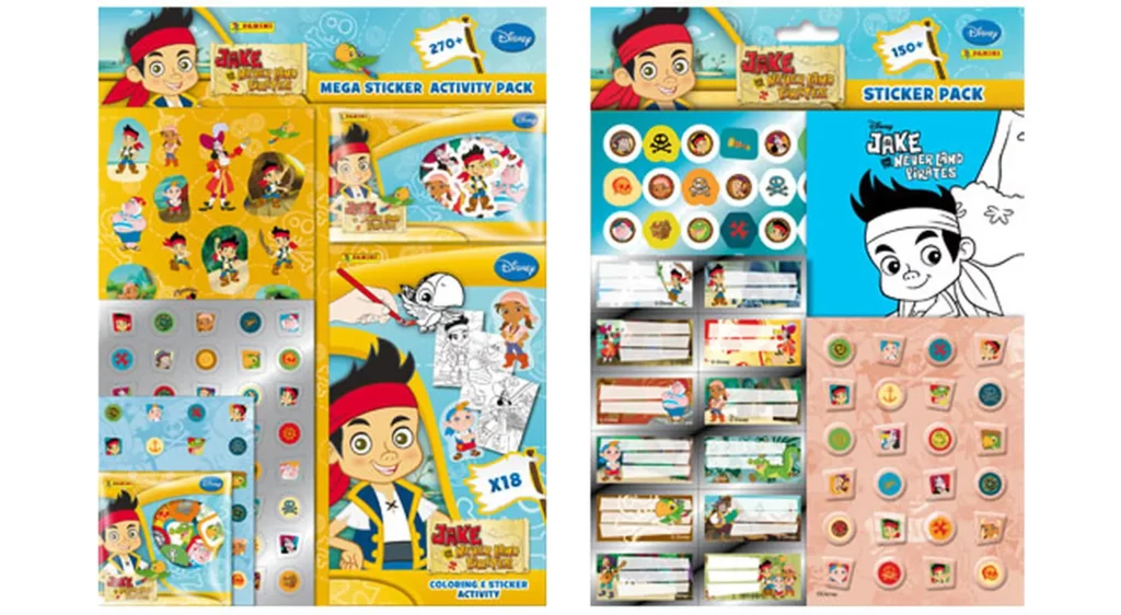 Layout grafico per stickers - Progetto editoriale Licensing - gdebanos