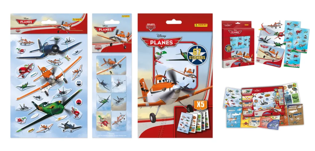 Layout grafico per stickers - Progetto editoriale Licensing - gdebanos