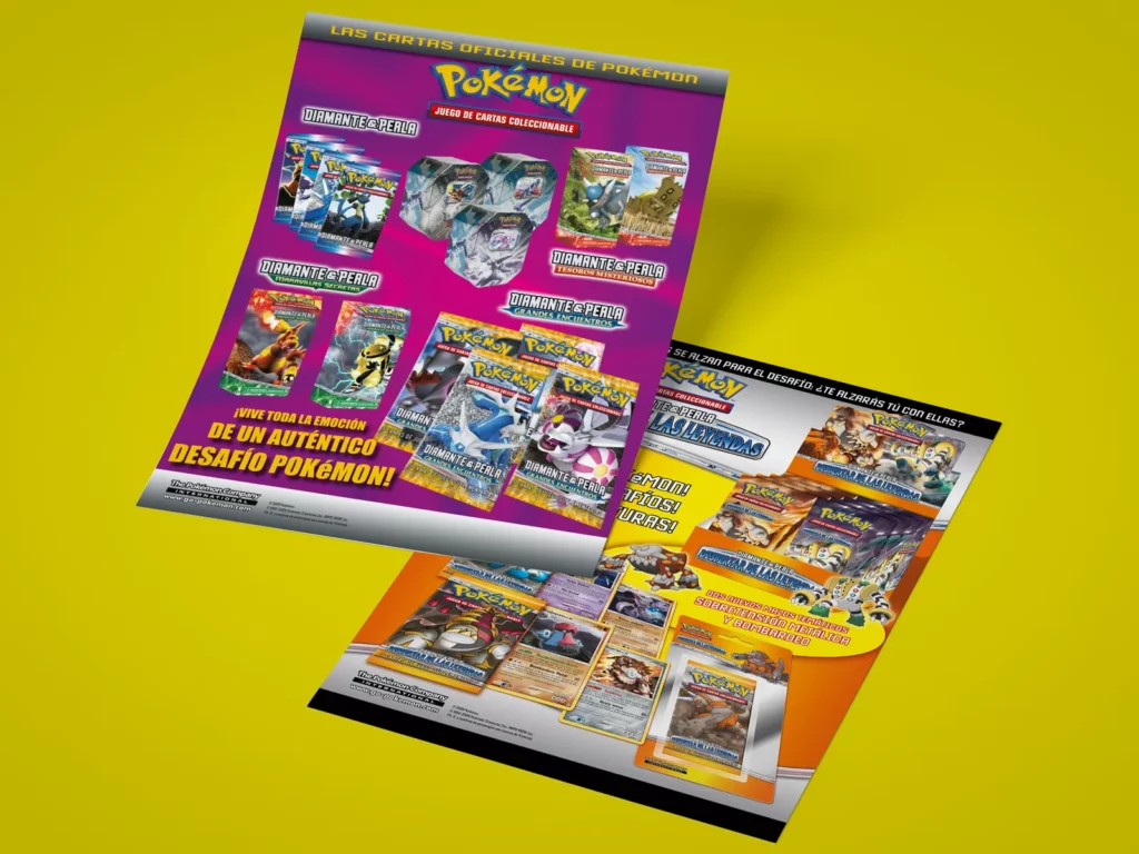 Progetto grafico ADV pokemon - gdebanos