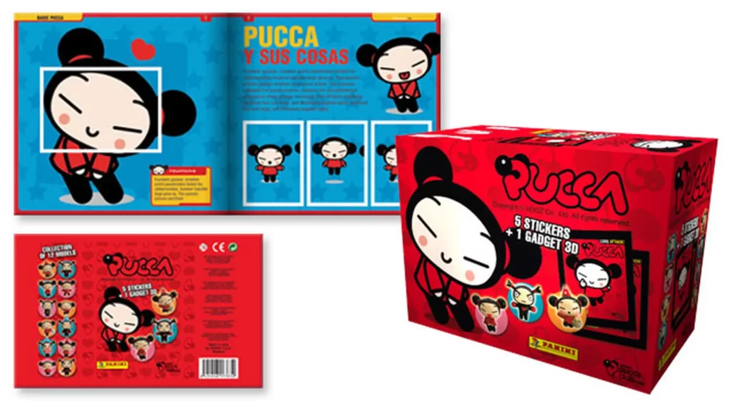 Layout grafico per album di figurine - Progetto editoriale Licensing