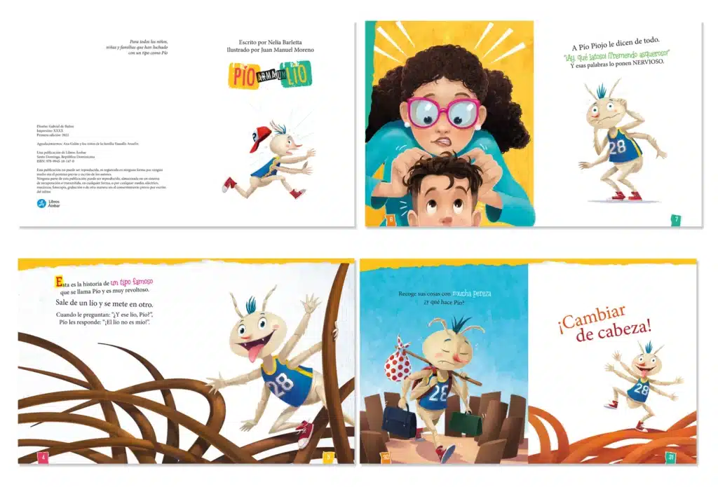 Layout editoriale libro per bambini- gdebanos